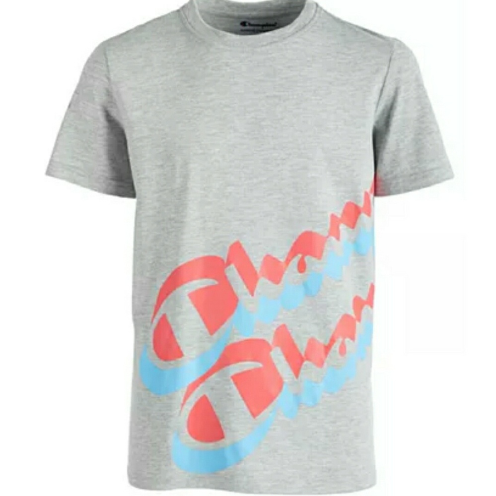 Big boys Champion logo tshirt